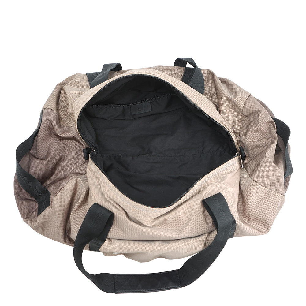 CHANEL Sports line Travel Bag Gray Nylon