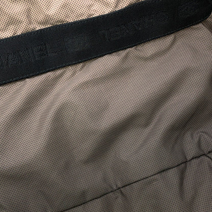 CHANEL Sports line Travel Bag Gray Nylon