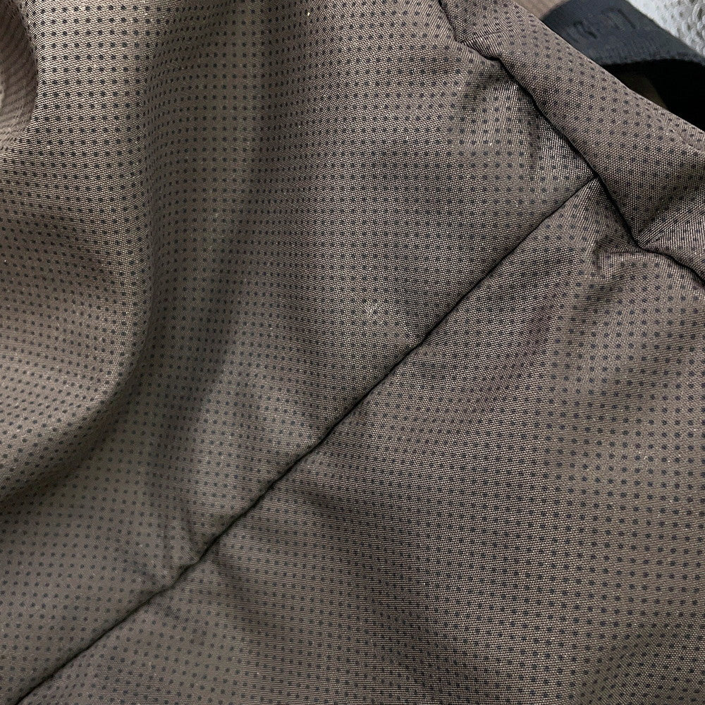CHANEL Sports line Travel Bag Gray Nylon