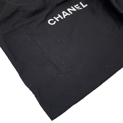 CHANEL Boy Chanel ChainShoulder Bag Blue Tweed Denim Leather Size 28
