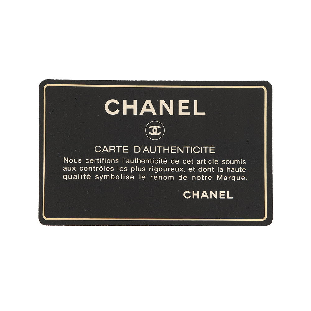 CHANEL Matelasse ChainShoulder Bag Black Caviar Leather