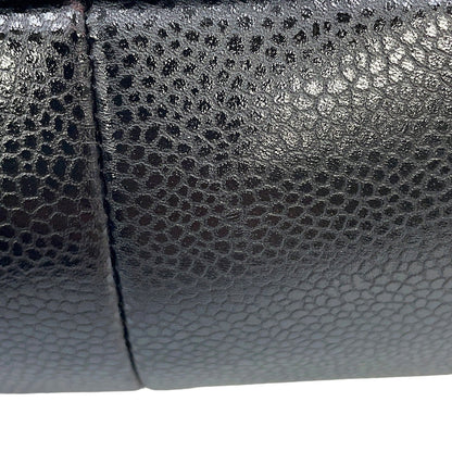 CHANEL CC Logo Matelasse ChainTote Bag BlackA67292 Caviar Leather