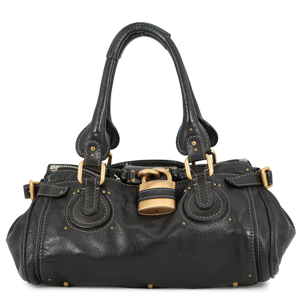Chloe Paddington Black Leather