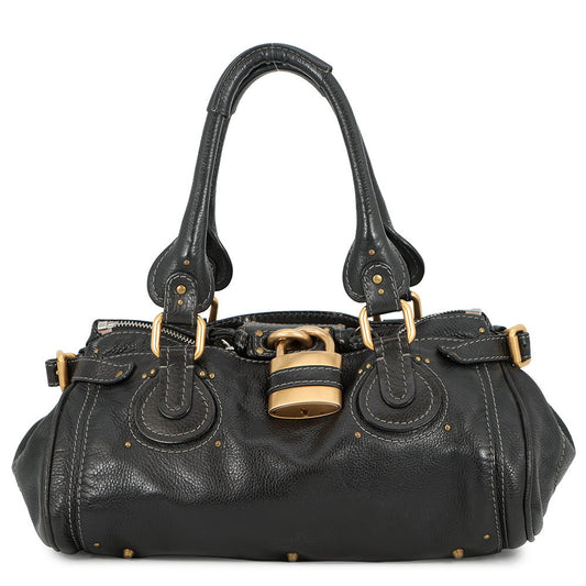 Chloe Paddington Black Leather