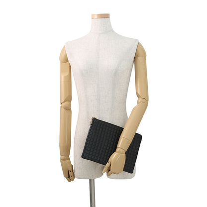 CELINE CBag Charm Quilted Clutch Bag Black10B813BFL.38NO Leather