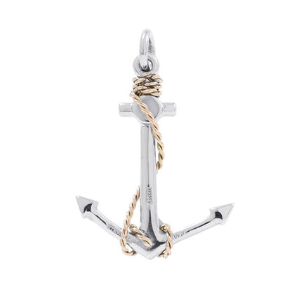 TIFFANY&Co. Anchor Necklace Top SV925 K14YG