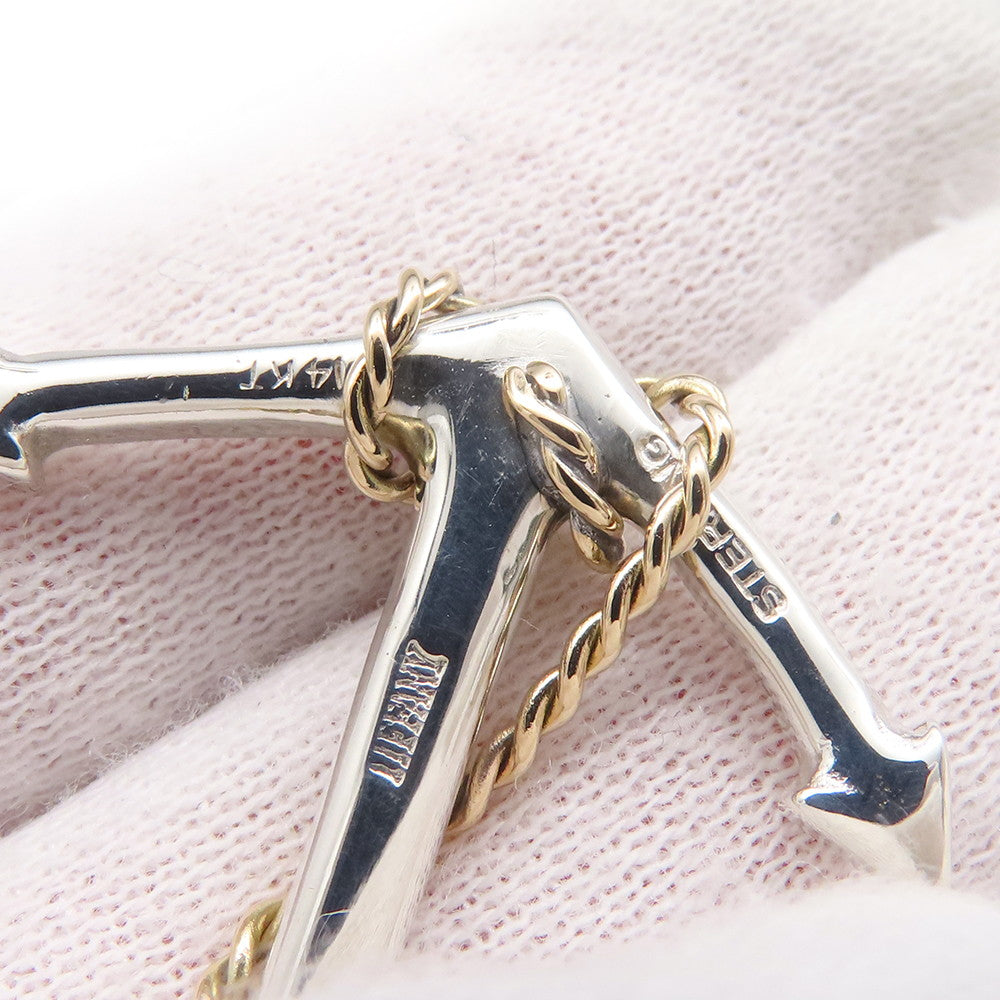 TIFFANY&Co. Anchor Necklace Top SV925 K14YG