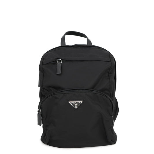 PRADA Re-Nylon xSaffiano LeatherBackpack Black2VZ104_2DMG_F0002_V_OOO Nylon Leather