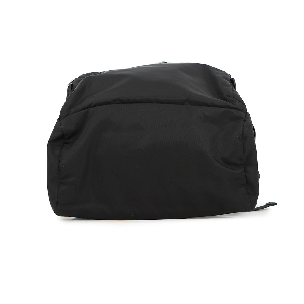 PRADA Re-Nylon xSaffiano LeatherBackpack Black2VZ104_2DMG_F0002_V_OOO Nylon Leather