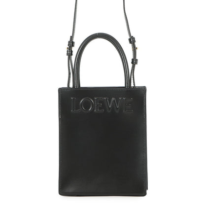 LOEWE Standard A5 Tote 2-Way Bag BlackA933S30X01 Calf Leather