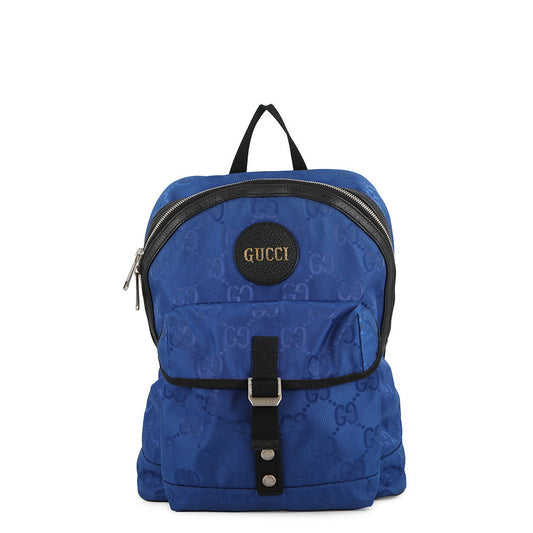 GUCCI Off the Grid Backpack Blue/Black644992 H9HON 4267 GGNylon Leather