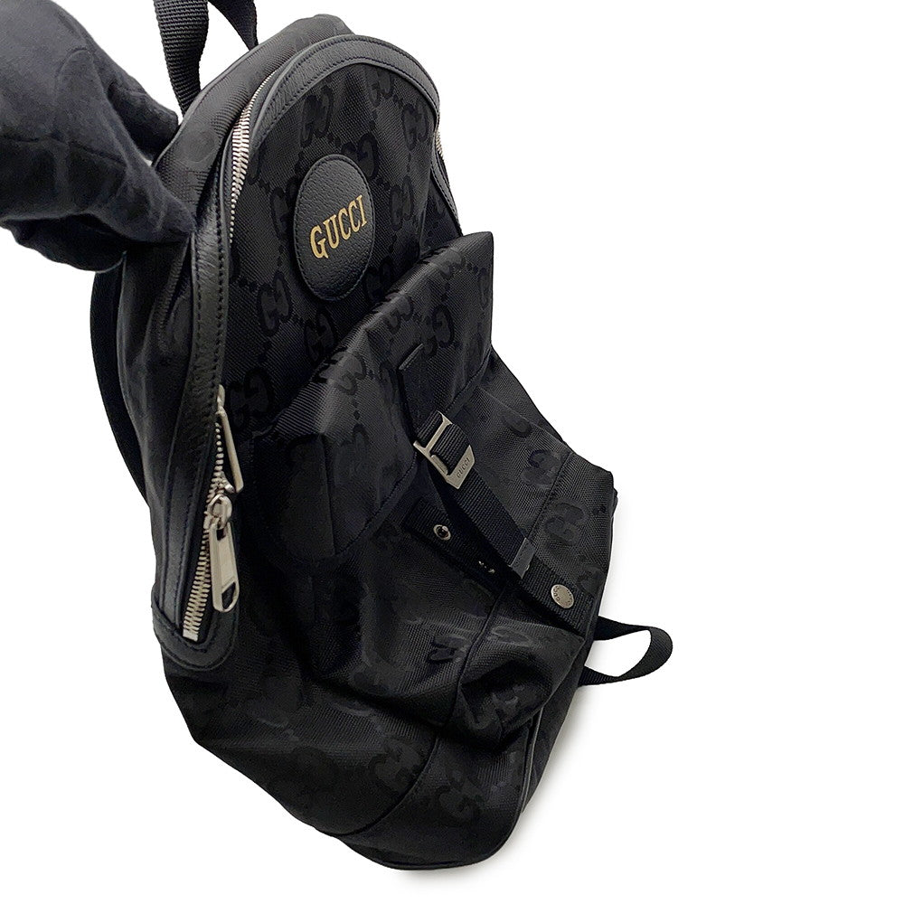 GUCCI Off the Grid Backpack Black644992 GGNylon Leather