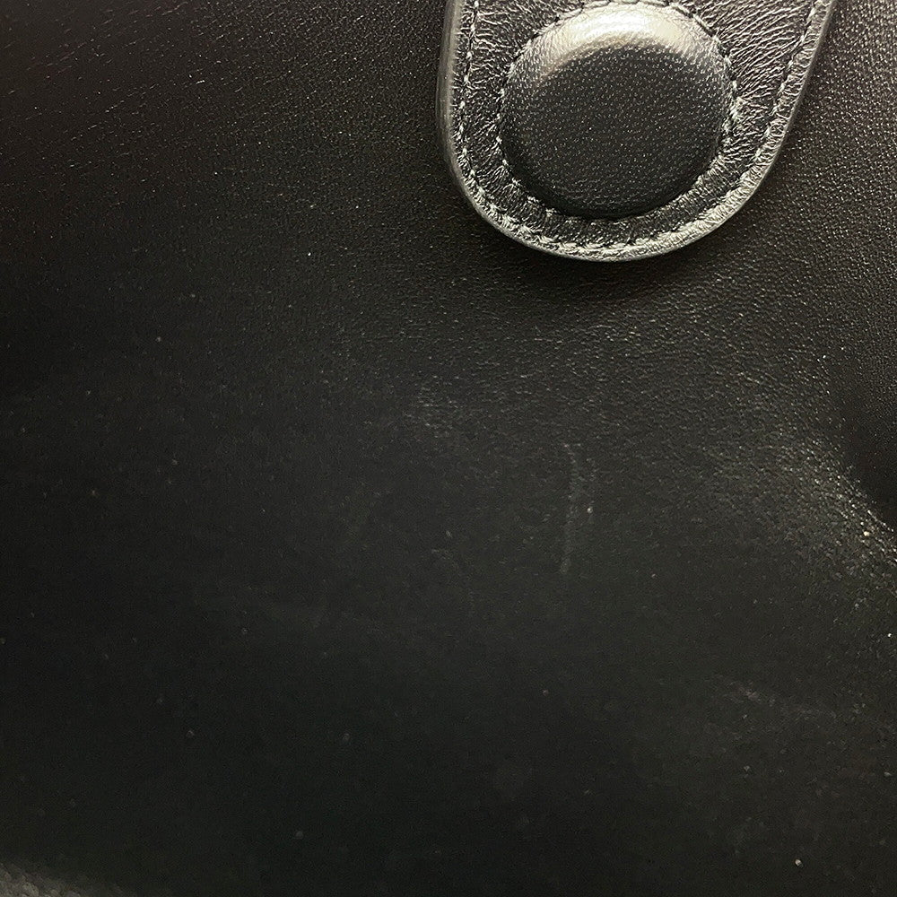 GUCCI GUCCI B Shoulder Bag Black834981 Micro GG Suede Leather
