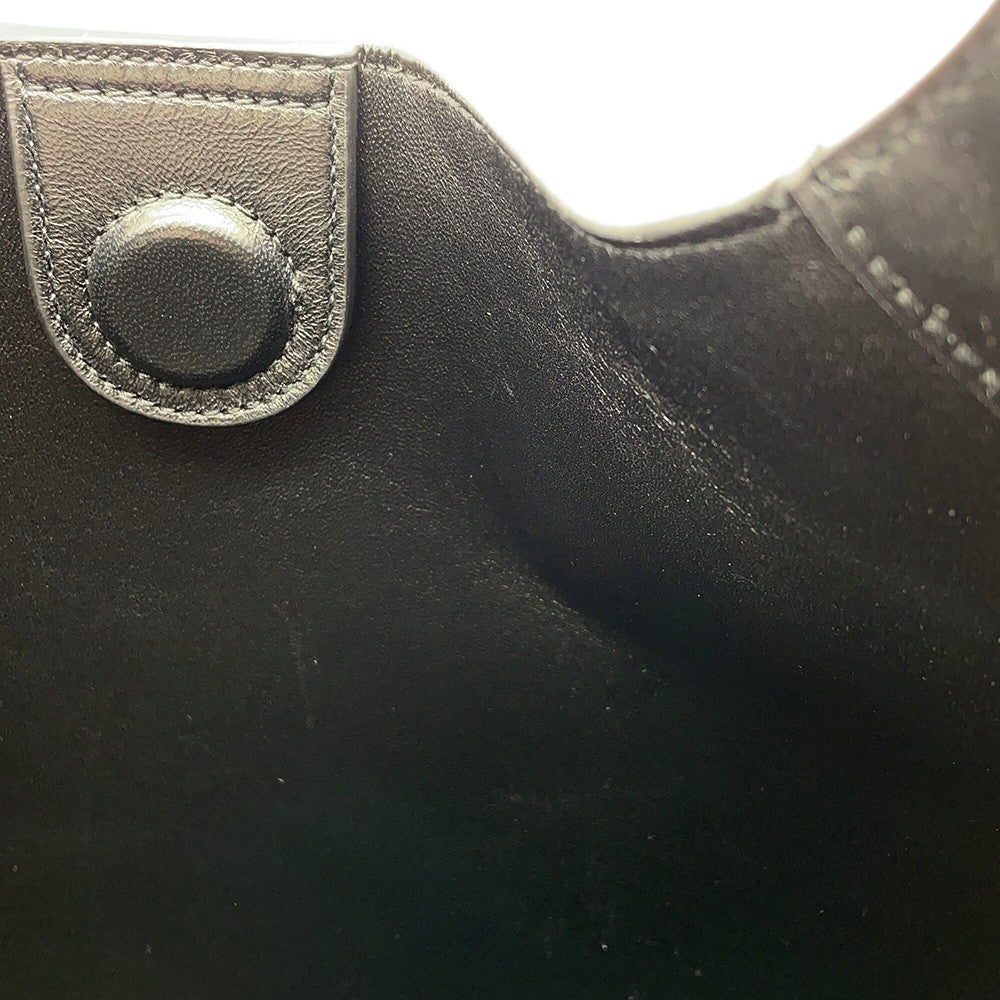 GUCCI GUCCI B Shoulder Bag Black834981 Micro GG Suede Leather
