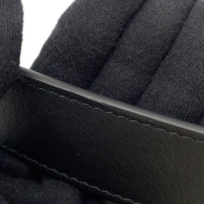 GUCCI GUCCI B Shoulder Bag Black834981 Micro GG Suede Leather