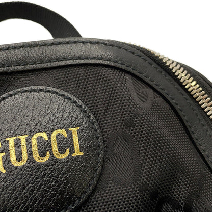 GUCCI GGNylon Off the Grid Sling Backpack Black658631 GGNylon Leather