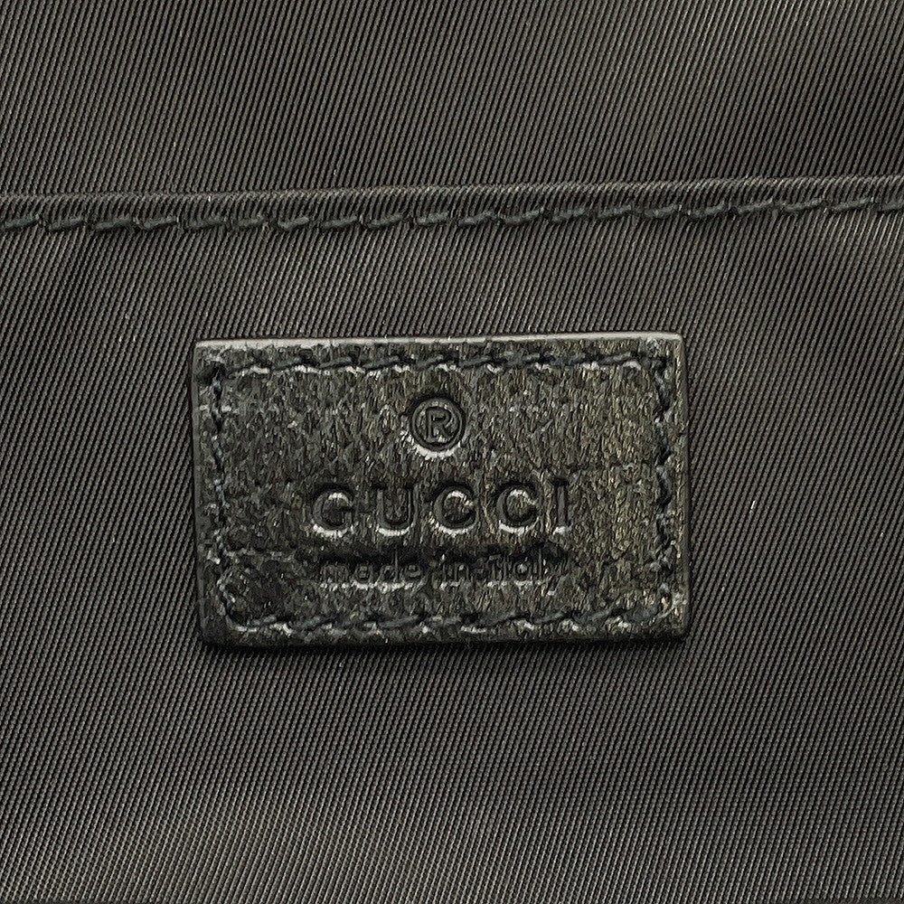 GUCCI GGNylon Off the Grid Sling Backpack Black658631 GGNylon Leather
