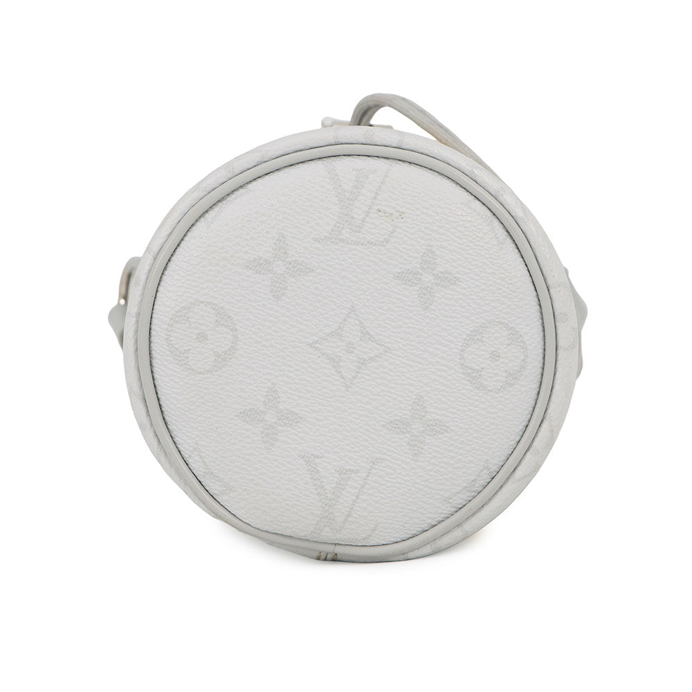LOUIS VUITTON Chalk Nano Bag GrayM44631 WhiteMonogram