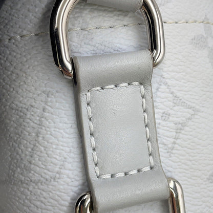 LOUIS VUITTON Chalk Nano Bag GrayM44631 WhiteMonogram