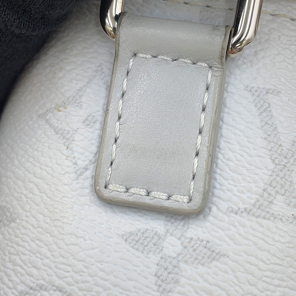 LOUIS VUITTON Chalk Nano Bag GrayM44631 WhiteMonogram