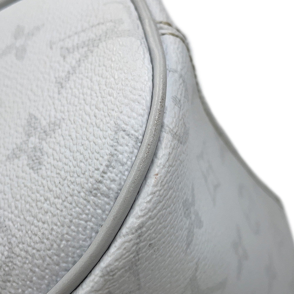 LOUIS VUITTON Chalk Nano Bag GrayM44631 WhiteMonogram