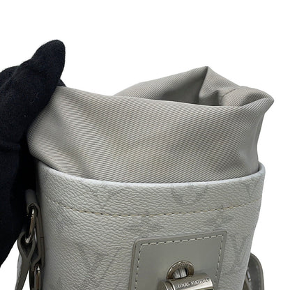 LOUIS VUITTON Chalk Nano Bag GrayM44631 WhiteMonogram