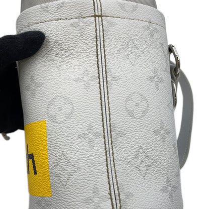 LOUIS VUITTON Chalk Nano Bag GrayM44631 WhiteMonogram