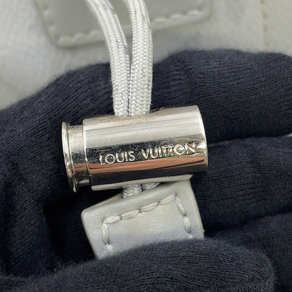 LOUIS VUITTON Chalk Nano Bag GrayM44631 WhiteMonogram