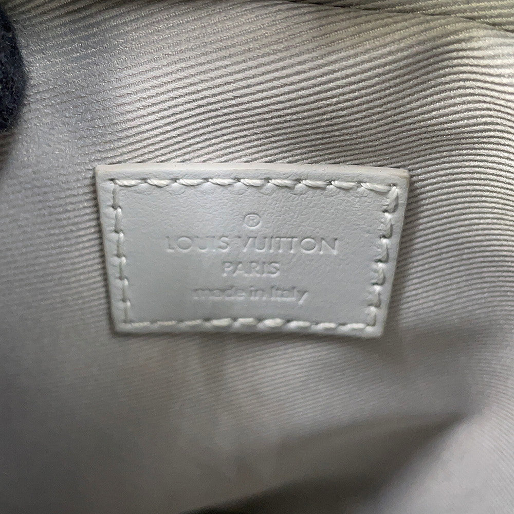 LOUIS VUITTON Chalk Nano Bag GrayM44631 WhiteMonogram