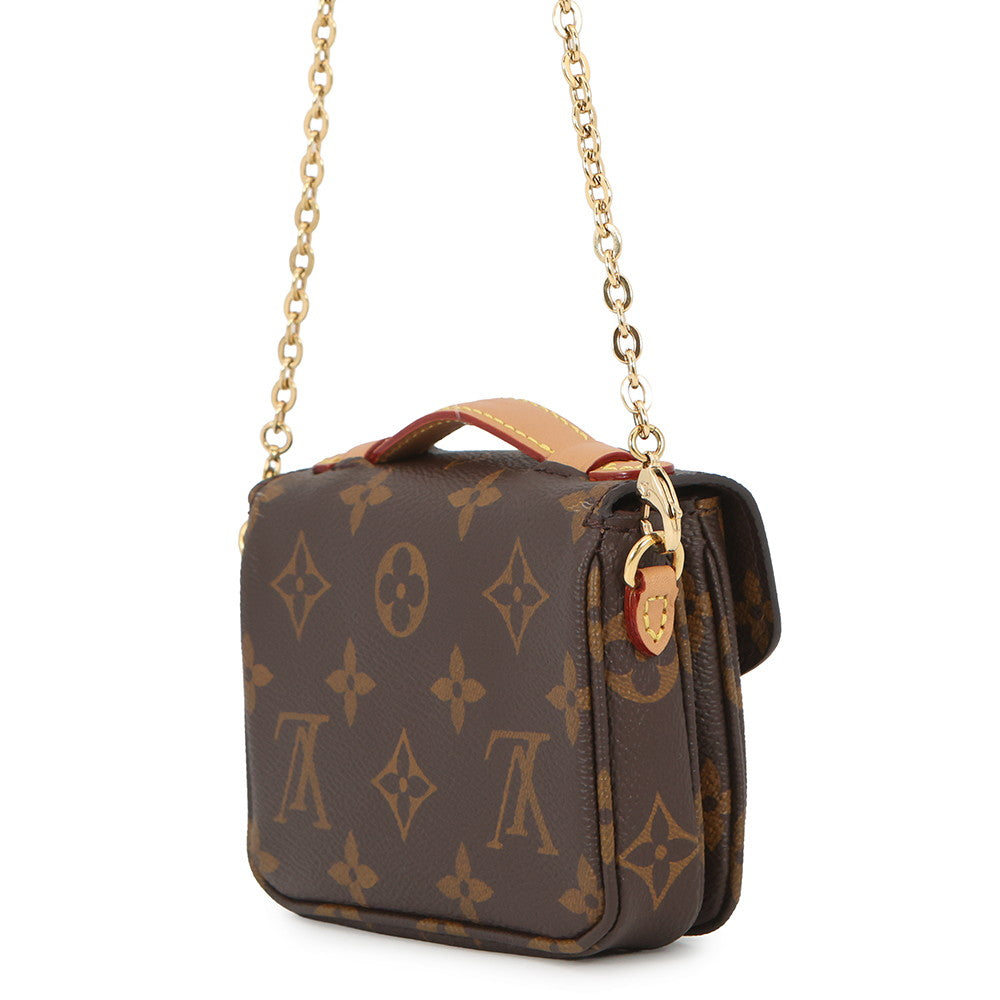 LOUIS VUITTON Micro Metis BrownM81267 Monogram
