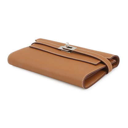 HERMES Kelly wallet Gold Epsom