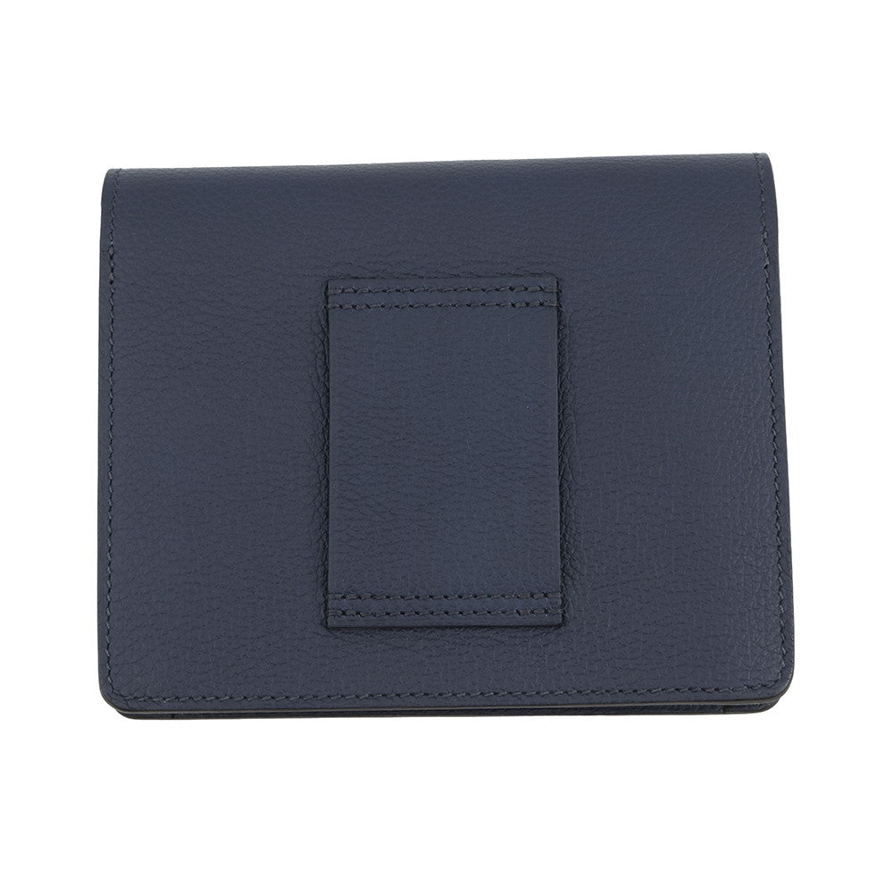 HERMES Roulis Roulis Slim Blue Nuit/Blue Zanzibar Evercolor