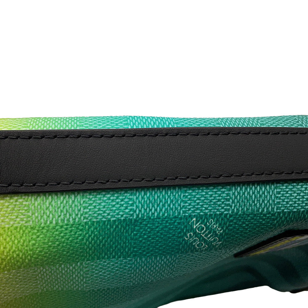LOUIS VUITTON Sac Maran Messenger Green/YellowM59920 Damier stripe