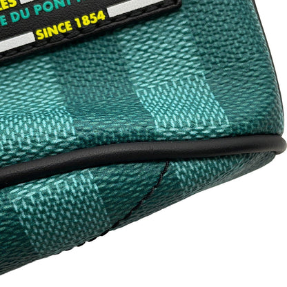 LOUIS VUITTON Sac Maran Messenger Green/YellowM59920 Damier stripe