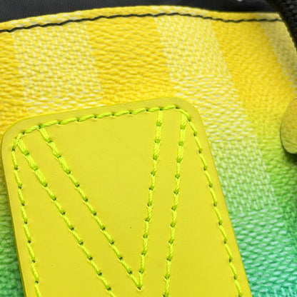 LOUIS VUITTON Sac Maran Messenger Green/YellowM59920 Damier stripe