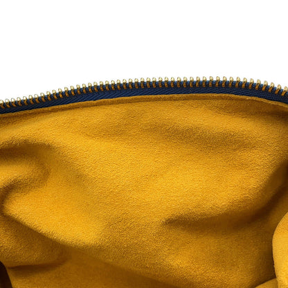 LOUIS VUITTON Baggy Blue/YellowM95048 Monogram Denim Size GM