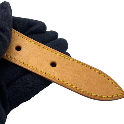 LOUIS VUITTON Baggy Blue/YellowM95048 Monogram Denim Size GM
