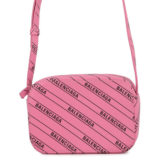 BALENCIAGA Everyday camera bag Pink552372 5860 Leather Size XS