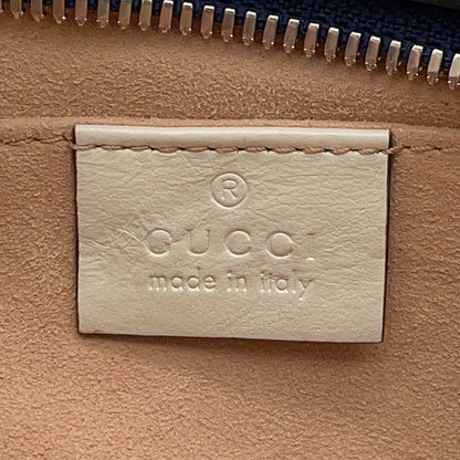 GUCCI GG Marmont ChainShoulder Navy/White447632 Leather