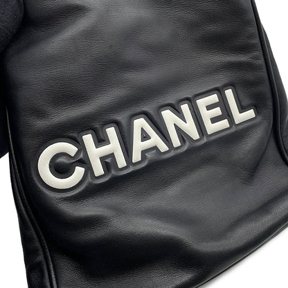 CHANEL Camellia Essential Tote Black/WhiteA20856 Lambskin