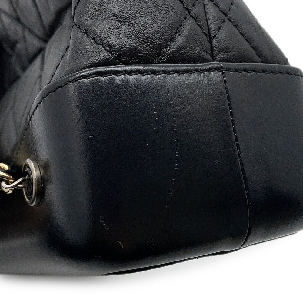 CHANEL Gabrielle de CHANEL Backpack BlackA94485 Aged Calf Leather Size Small