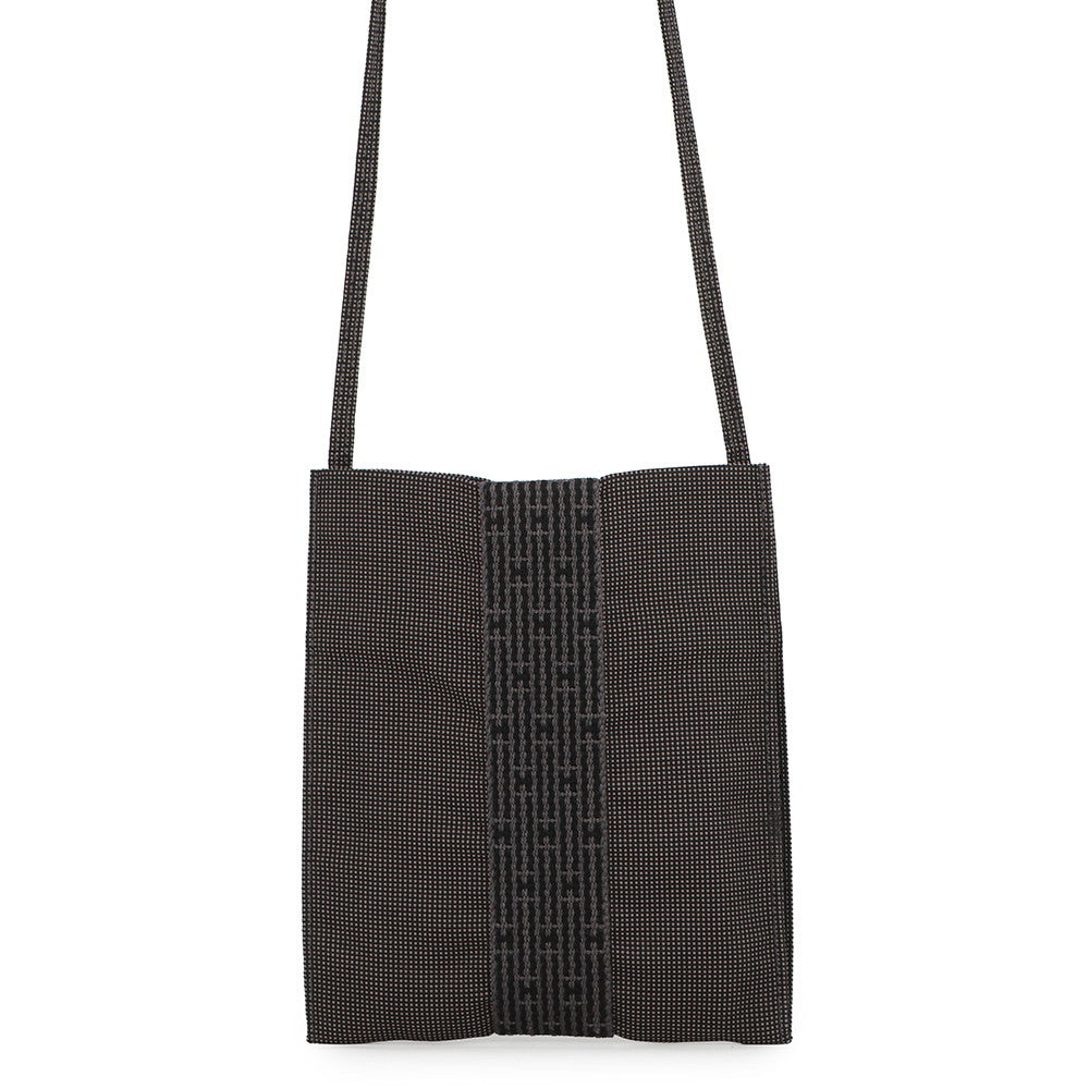 HERMES Her Line Pochette Gray Canvas