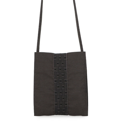 HERMES Her Line Pochette Gray Canvas