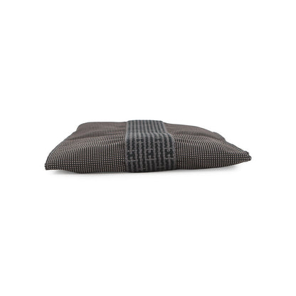 HERMES Her Line Pochette Gray Canvas