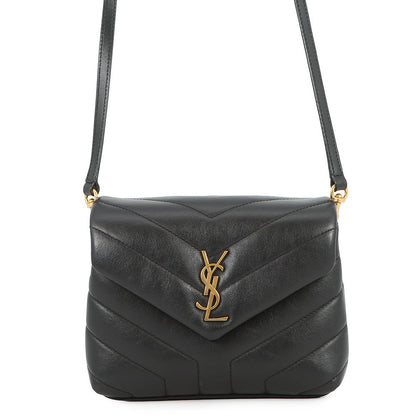 SAINT LAURENT PARIS Loulou Toy Bag Shoulder Bag Black678401DV7071000 Calf Leather