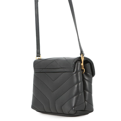 SAINT LAURENT PARIS Loulou Toy Bag Shoulder Bag Black678401DV7071000 Calf Leather