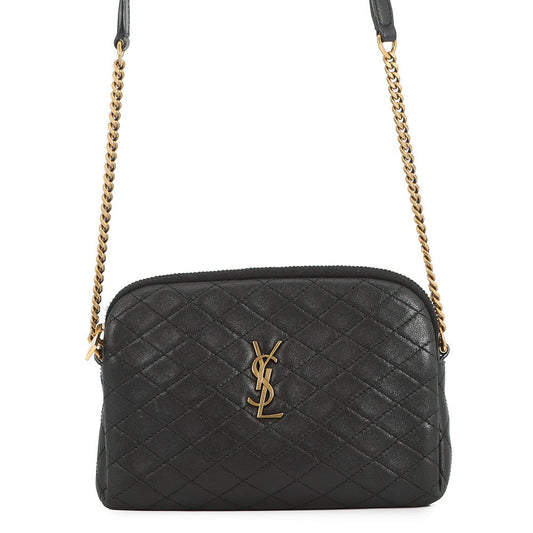 SAINT LAURENT PARIS Gabby Camera Bag Black7336671EL071000 Lambskin