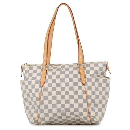 LOUIS VUITTON Totally BeigeN51261 Damier Azur Size PM