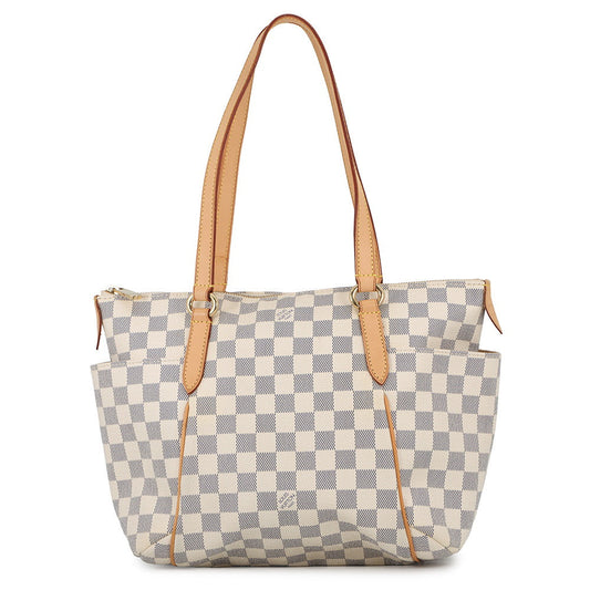 LOUIS VUITTON Totally BeigeN51261 Damier Azur Size PM