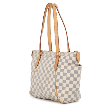 LOUIS VUITTON Totally BeigeN51261 Damier Azur Size PM